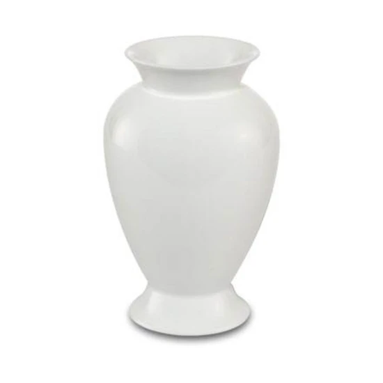 Barock váza mázas porcelán  18 cm