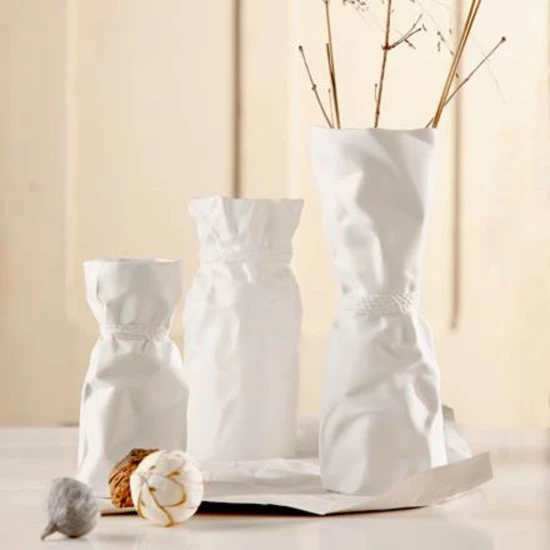 Papyrus váza porcelán  16 cm