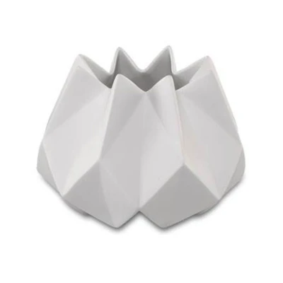 Polygono Star váza porcelán  14 cm
