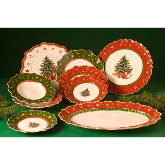 Toy's Delight mélytányér zöld 26 cm