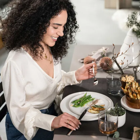 Winter Glow lapos tál kicsi 17 cm