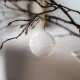 Winter Glow Ornament gömb 6 cm