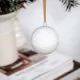 Winter Glow Ornament gömb 6 cm