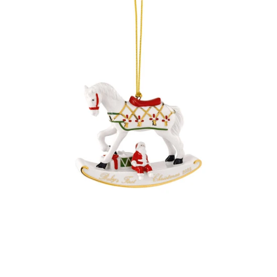 Christmas Classics 2025 hintaló karácsonyfadísz 11x4x9 cm