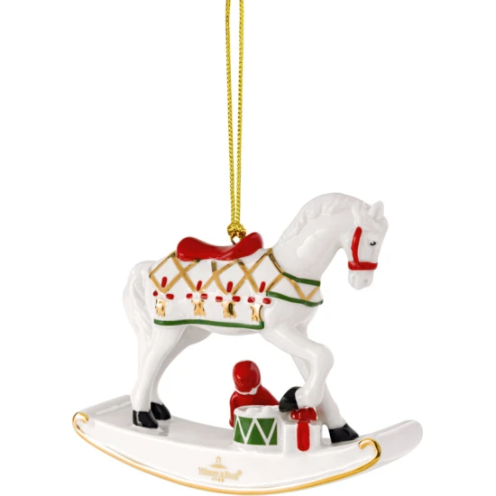 Christmas Classics 2025 hintaló karácsonyfadísz 11x4x9 cm