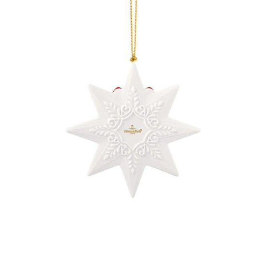 Christmas Classics 2025 csillag karácsonyfadísz 11,5x1x11,5 cm