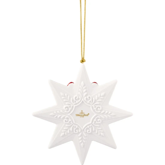 Christmas Classics 2025 csillag karácsonyfadísz 11,5x1x11,5 cm