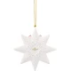 Christmas Classics 2025 csillag karácsonyfadísz 11,5x1x11,5 cm