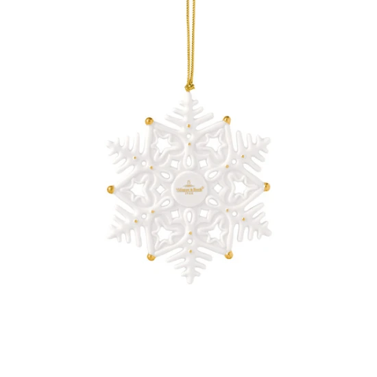 Christmas Classics 2025 hópehely karácsonyfadísz 9x7x10,5 cm
