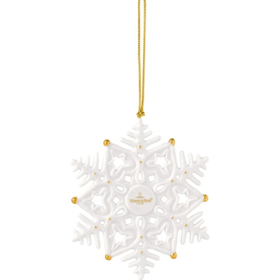 Christmas Classics 2025 hópehely karácsonyfadísz 9x7x10,5 cm