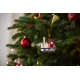Christmas Classics 2025 vonat karácsonyfadísz 9x5x8,5 cm