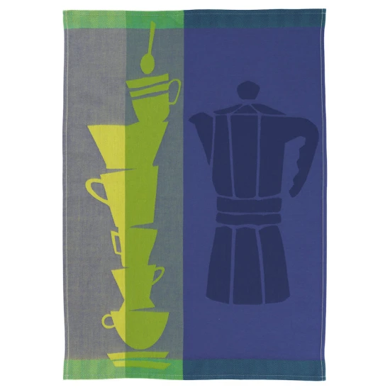 Sander Café konyharuha 50 x 70 cm lila/zöld/sárga