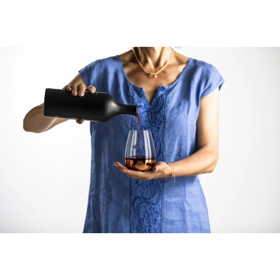 Eisch ELEVATE 2 db borospohár réz díszhengerben 5,5dl 118 mm