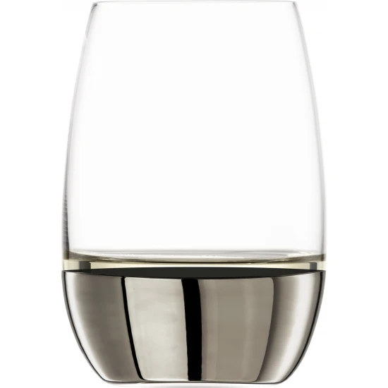 Eisch ELEVATE 2 db borospohár platina díszhengerben 3,4dl 105 mm