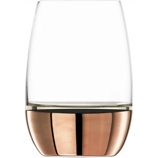 Eisch ELEVATE 2 db borospohár réz díszhengerben 3,4dl 105 mm
