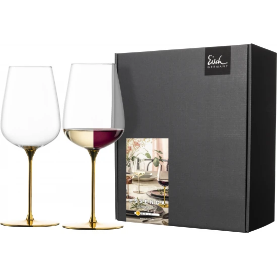 Eisch ESSENCA SENSISPLUS GOLD EDITION 2 db borospohár fruity & aromatic 5,8dl 237 mm