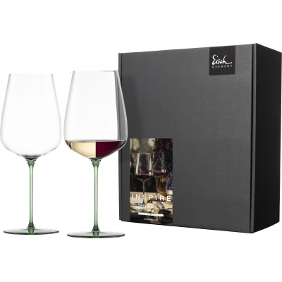 Eisch INSPIRE SENSISPLUS 2 db univerzális borospohár zöld powerful & rich 7,4dl 253 mm