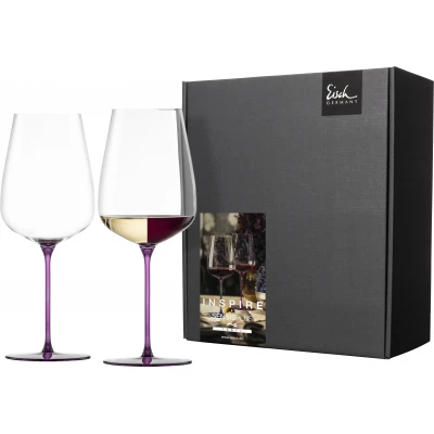 Eisch INSPIRE SENSISPLUS 2 db univerzális borospohár mályva powerful & rich 7,4dl 253 mm