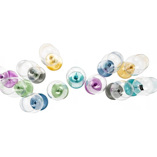 Eisch INSPIRE SENSISPLUS 2 db univerzális borospohár zöld refreshing & light 4dl 242 mm