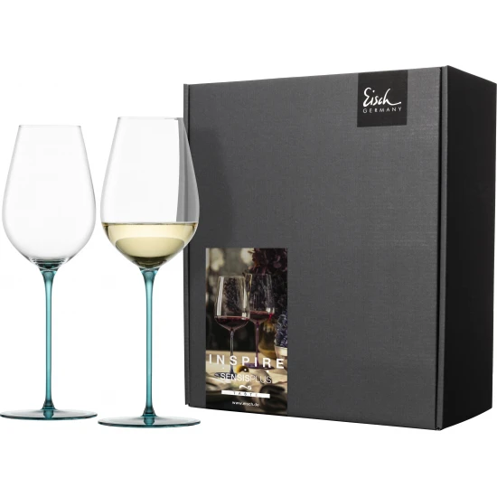 Eisch INSPIRE SENSISPLUS 2 db univerzális borospohár aqua refreshing & light 4dl 242 mm