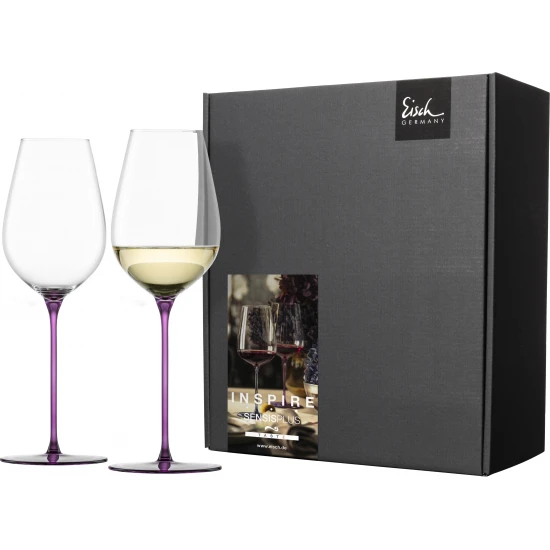 Eisch INSPIRE SENSISPLUS 2 db univerzális borospohár mályva refreshing & light 4dl 242 mm