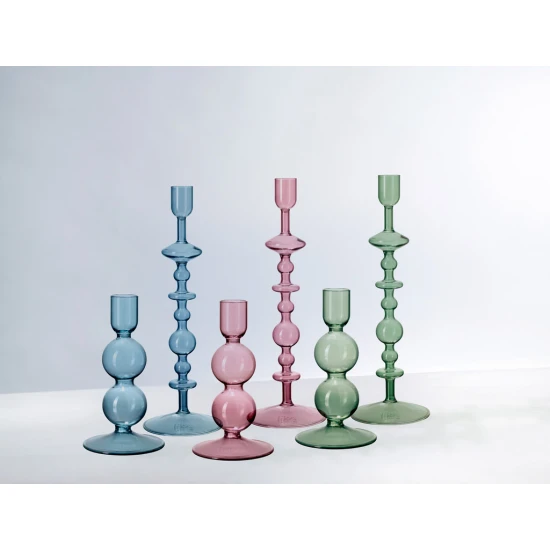 Like Home gyertyatartó sage 13,5 cm