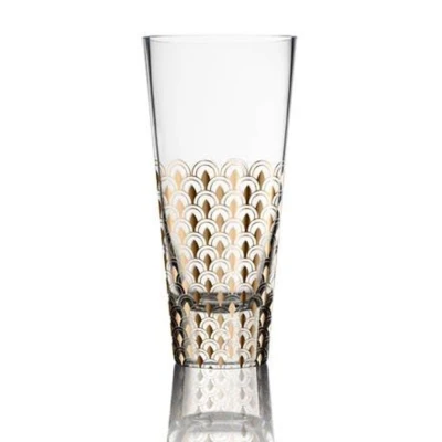 First.Gold váza üveg  26 cm