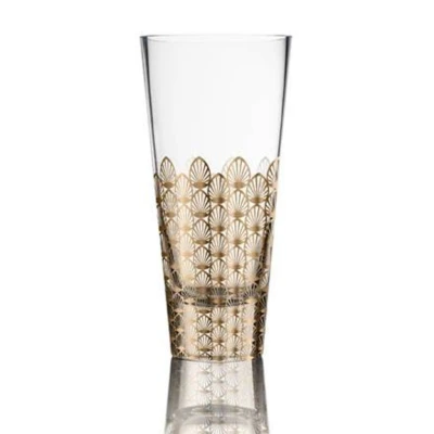 First.Gold váza üveg  26 cm