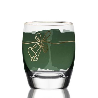 Christmas Classic viharlámpa üveg  10.5 cm