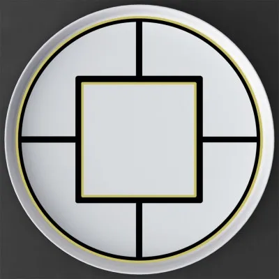 MetroChic Gifts dekoratív tál 33 cm