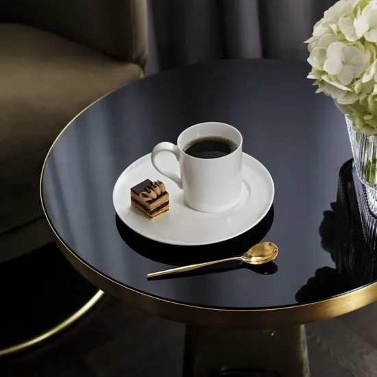 MetroChic blanc csészealj kávés-teáscsészéhez