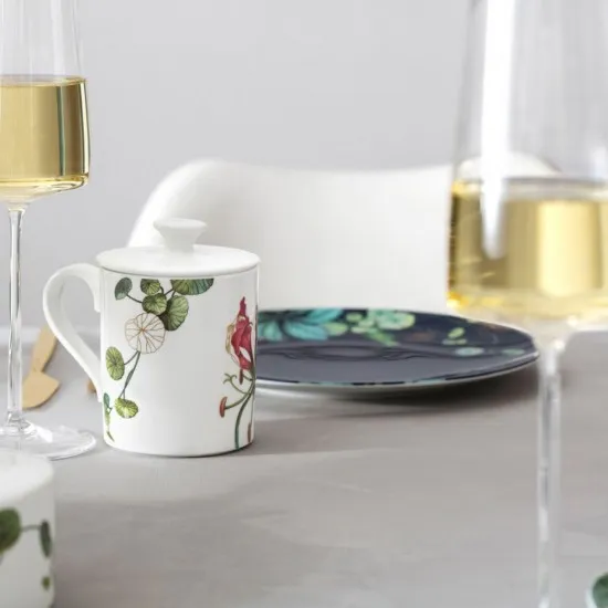 Avarua reggeliző-desszertestányér fekete 22 cm