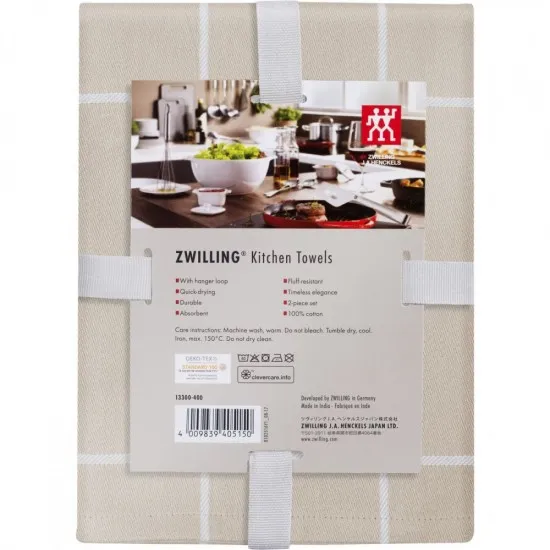 Zwilling konyharuha szürke kockás Zwilling konyharuha szürke kockás
