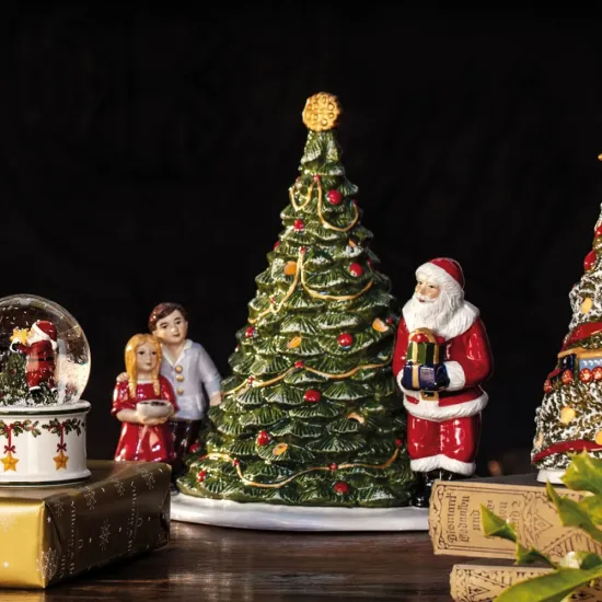 Christmas Toys Télapó a fán 20x17x23cm