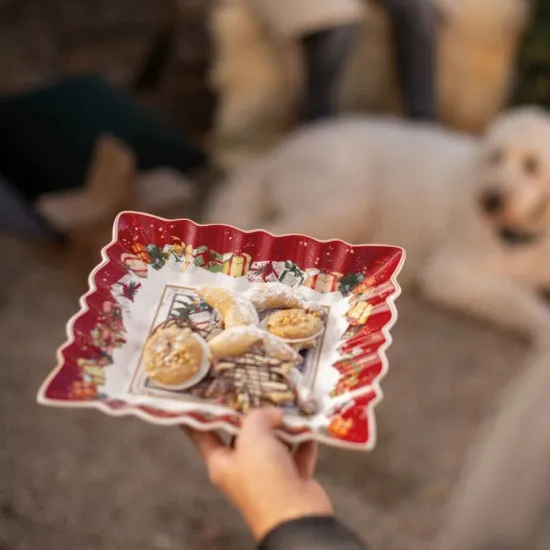 Toy's Fantasy tál szögletes 23,5x23,5x3,5cm