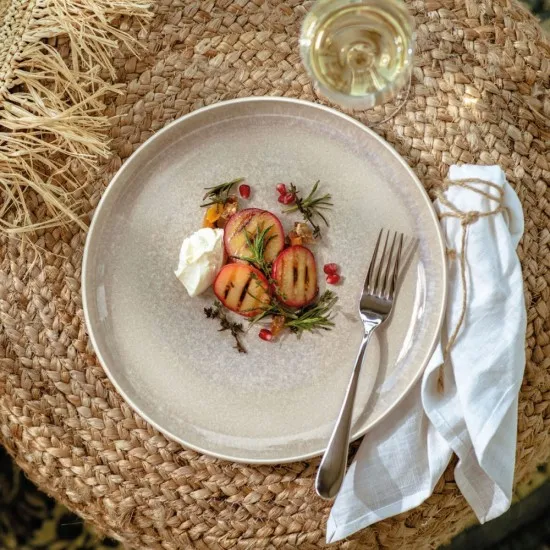 Perlemor Sand lapostányér 27 cm