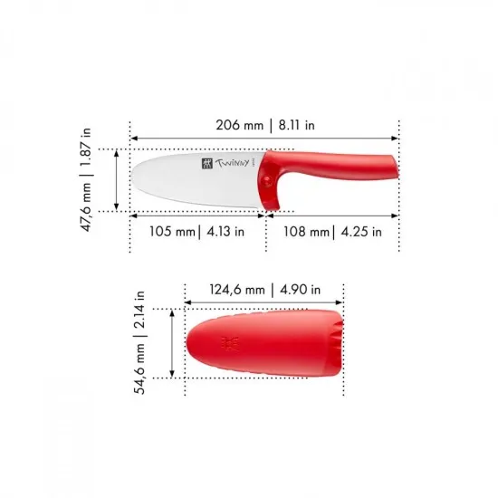 Zwilling gyerek séfkés | rozsdamentes | 10 cm Zwilling gyerek séfkés | rozsdamentes | 10 cm