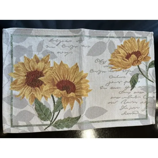 Sander napraforgós gobelin alátét 32x48 cm