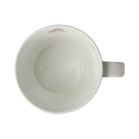 Yin Yang black kávés-teáscsésze csontporcelán 0,35l
