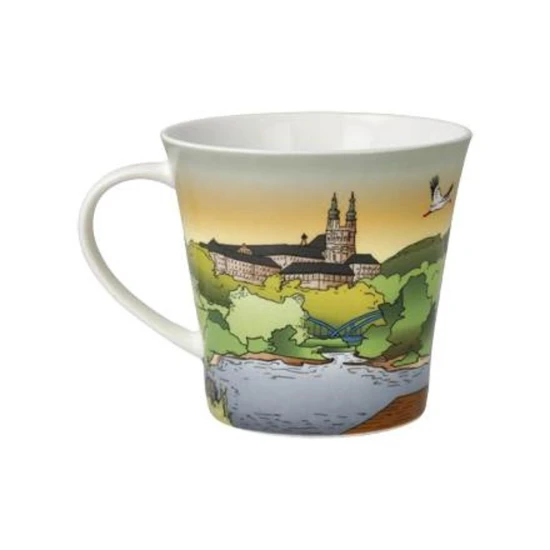 Bad Staffelstein - Gottesgarten kávés-teáscsésze csontporcelán 0,35l