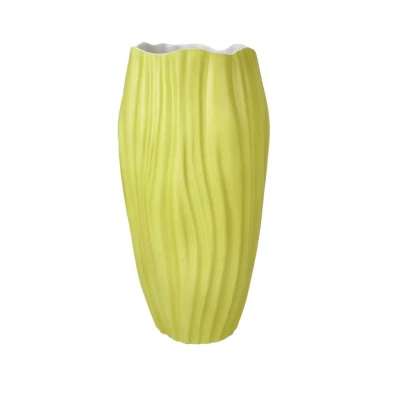 Spirulina váza porcelán  30 cm