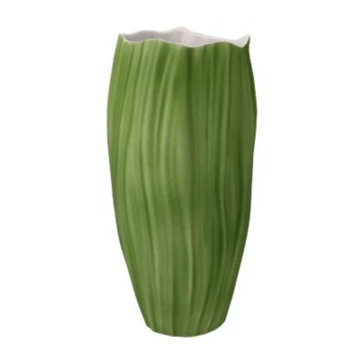 Spirulina váza porcelán  20 cm