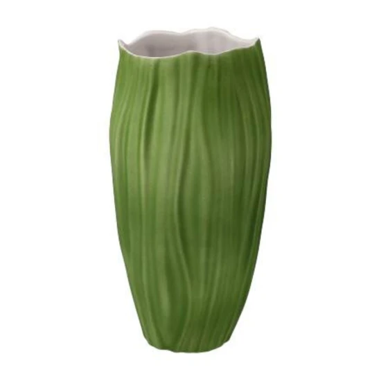 Spirulina váza porcelán  20 cm
