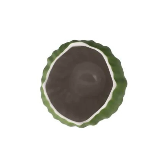 Spirulina váza porcelán  20 cm