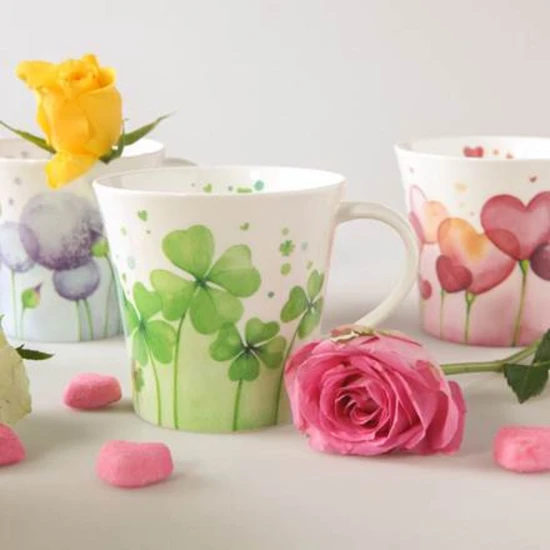 Fiore  Happiness kávés-teáscsésze csontporcelán 0,35l