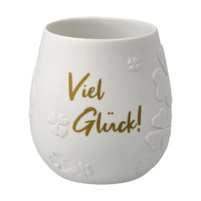 Viel Glück! viharlámpa porcelán  9 cm