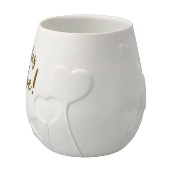 Alles Liebe! viharlámpa porcelán  9 cm