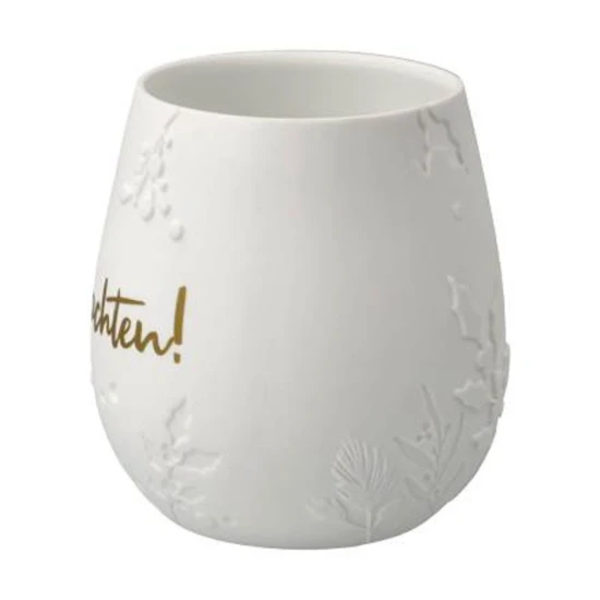 Frohe Weihnachten ! viharlámpa porcelán  9 cm