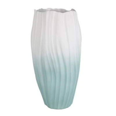 Spirulina váza porcelán  40 cm