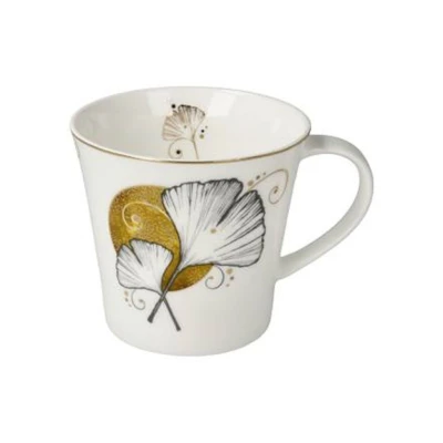 Ginkgo White kávés-teáscsésze csontporcelán 0,35l